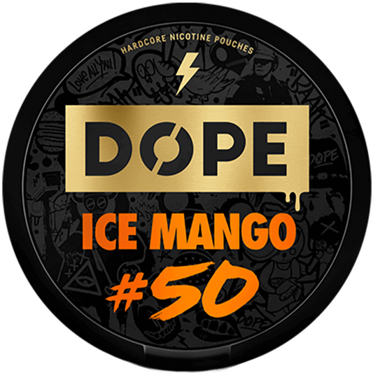 DOPE Ice Mango #50 | PODS UK | Nicotine Pouches